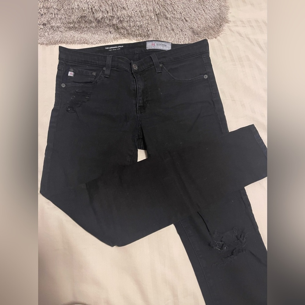 Black AG denim